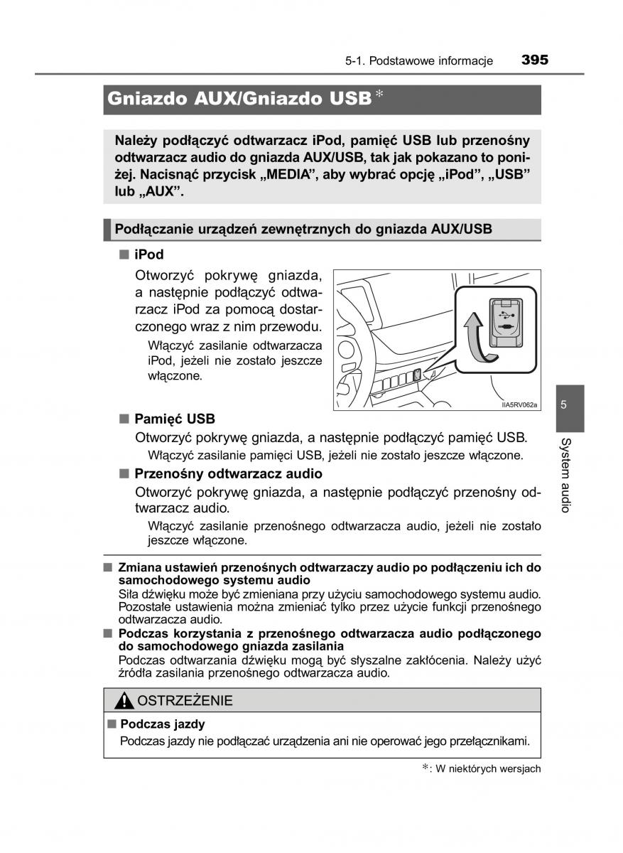 Toyota RAV4 IV 4 instrukcja / page 395