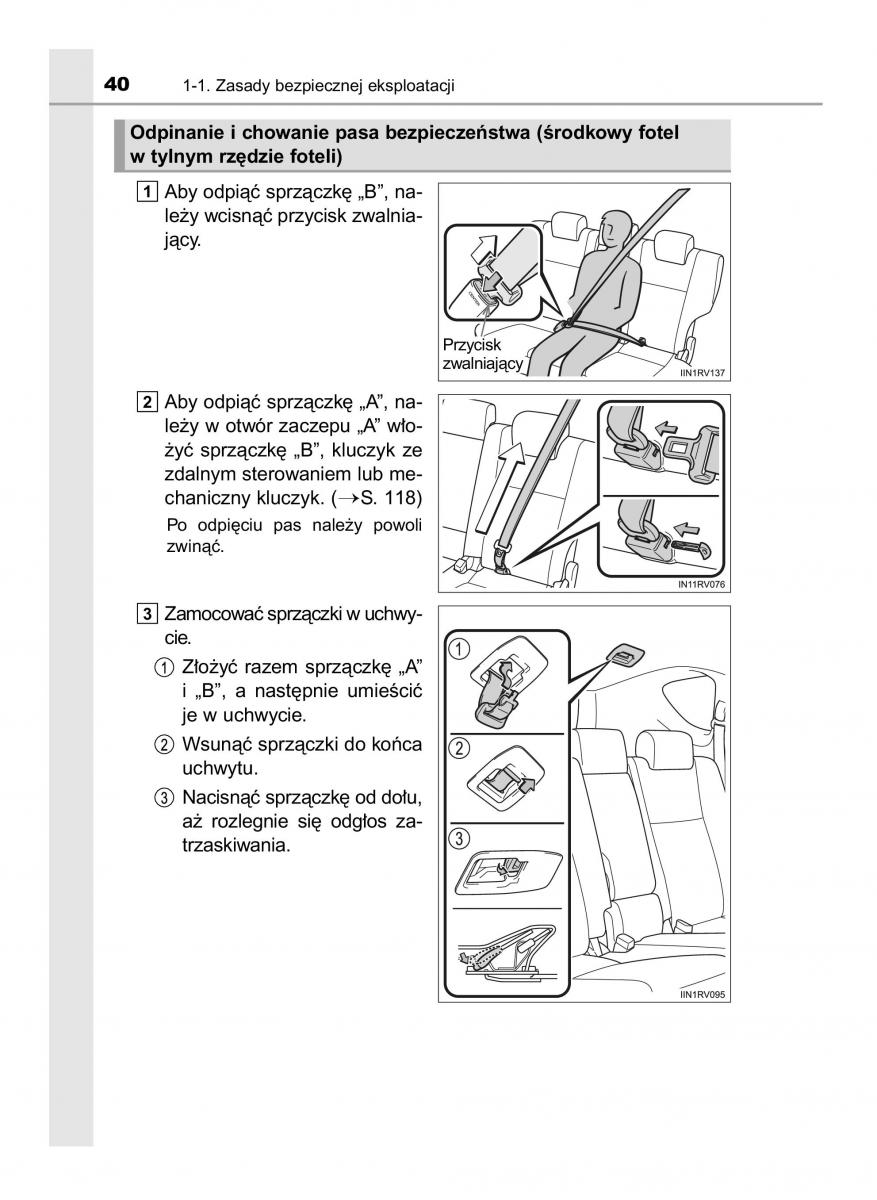 Toyota RAV4 IV 4 instrukcja obslugi / page 40