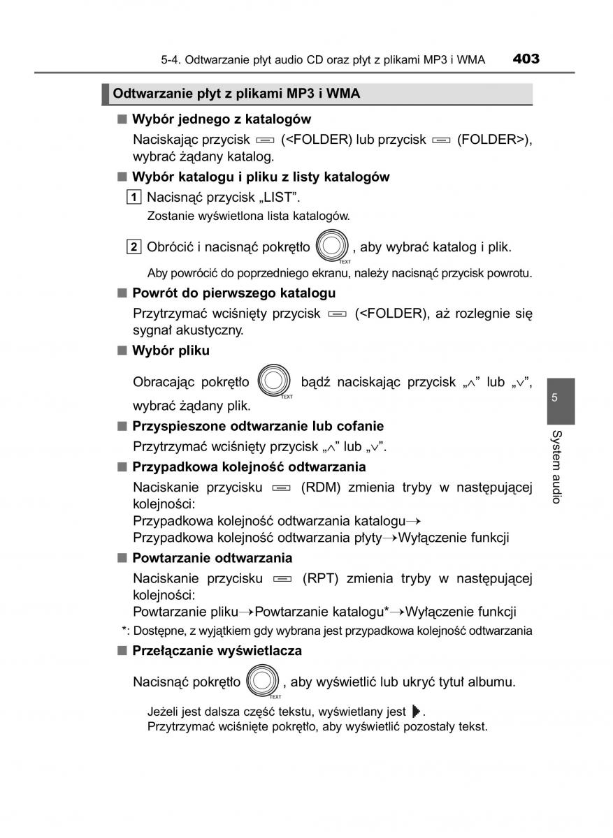 Toyota RAV4 IV 4 instrukcja / page 403