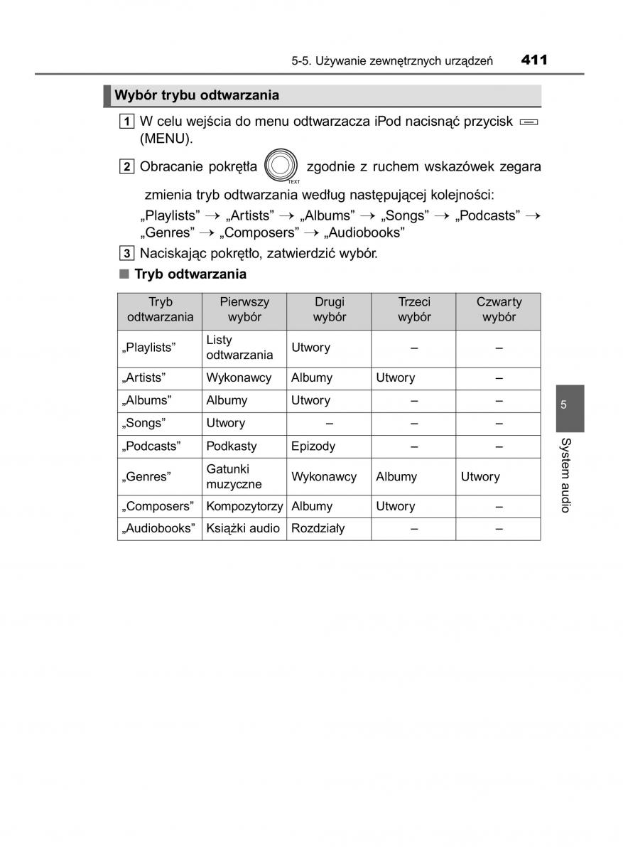 Toyota RAV4 IV 4 instrukcja / page 411