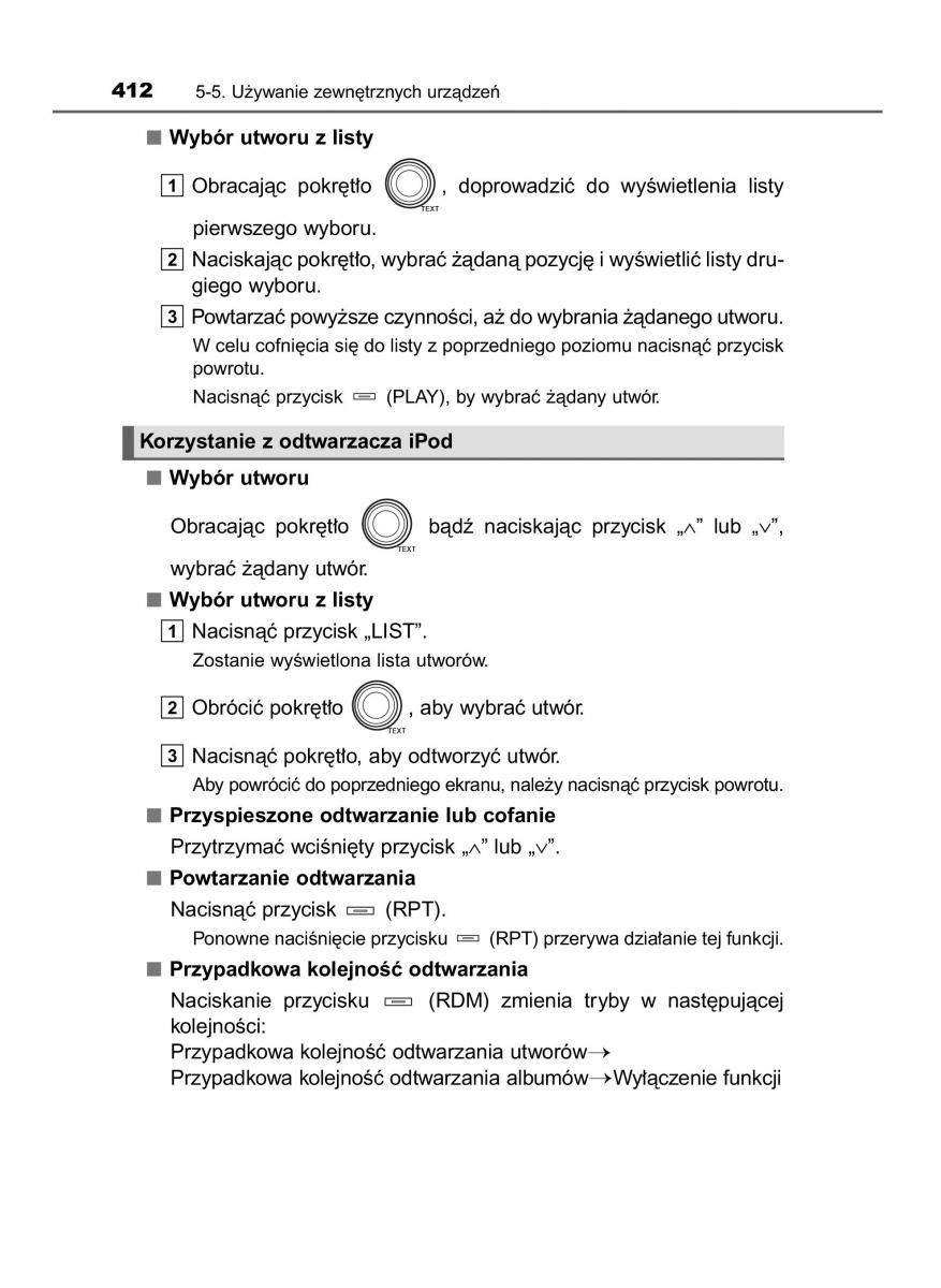 Toyota RAV4 IV 4 instrukcja / page 412