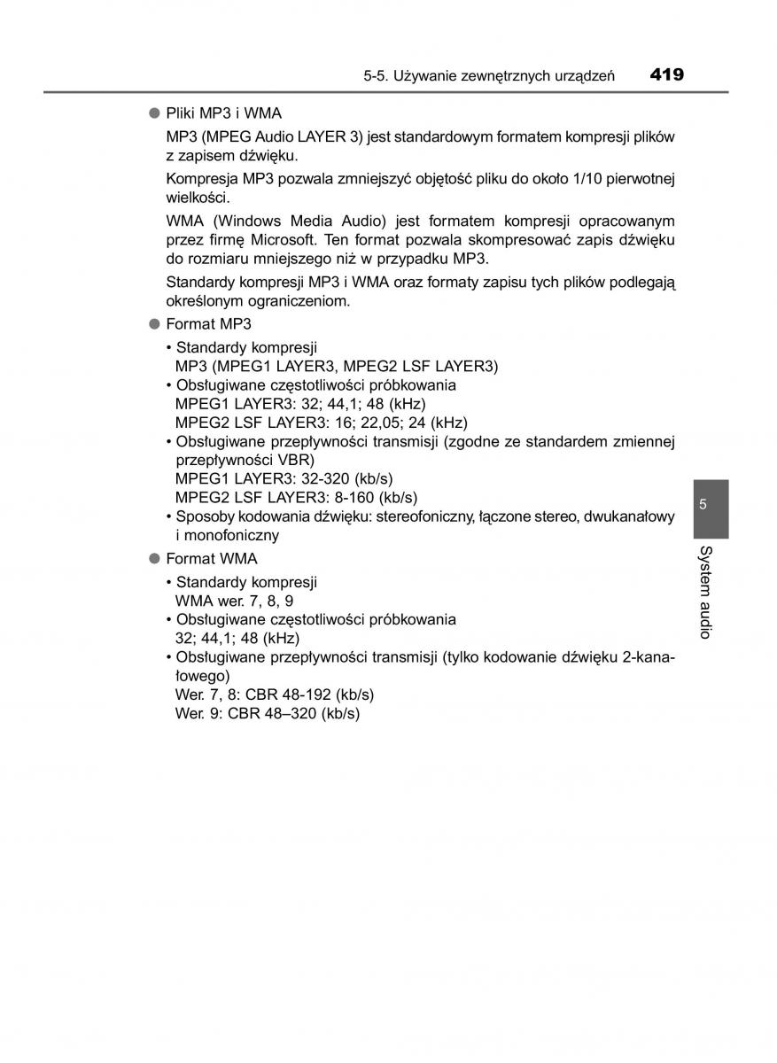 Toyota RAV4 IV 4 instrukcja / page 419