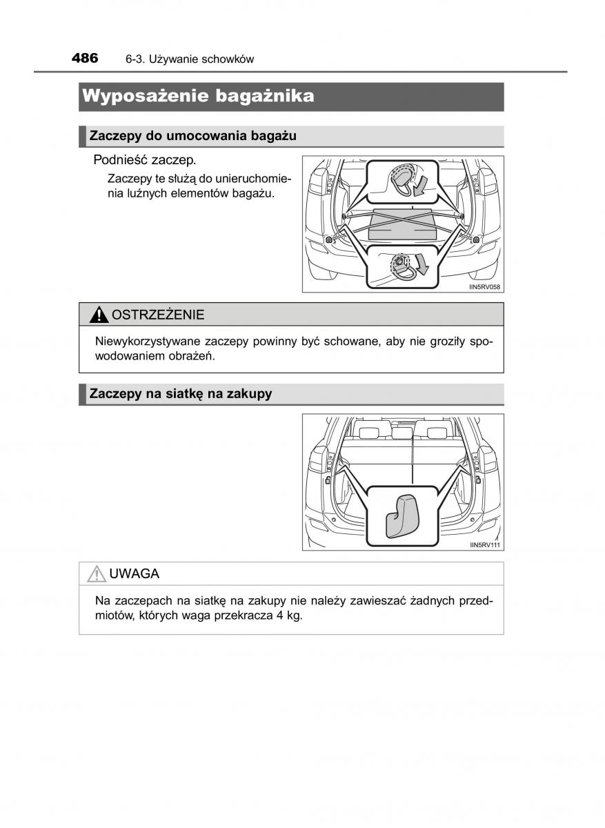 Toyota RAV4 IV 4 instrukcja / page 486