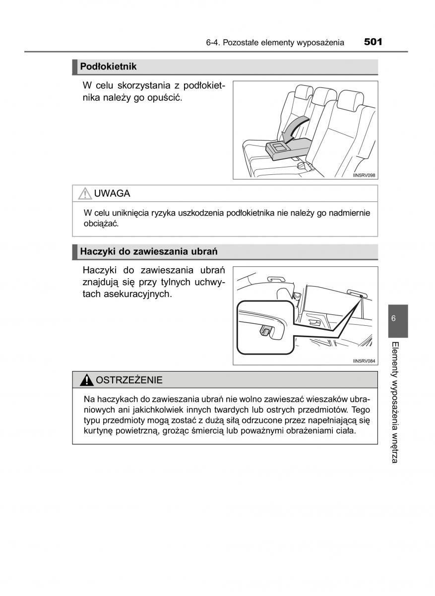 Toyota RAV4 IV 4 instrukcja / page 501