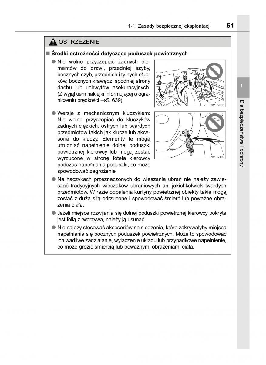 Toyota RAV4 IV 4 instrukcja obslugi / page 51