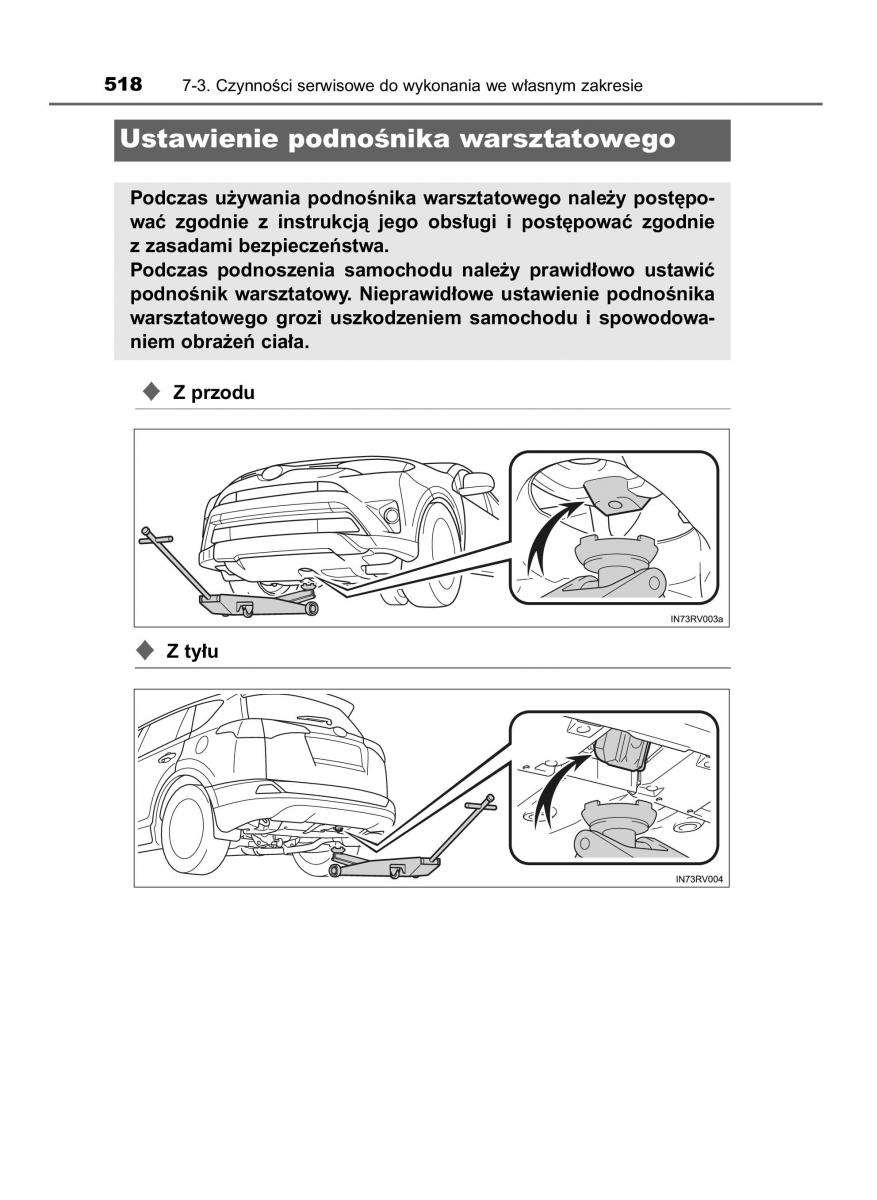 Toyota RAV4 IV 4 instrukcja obslugi / page 518