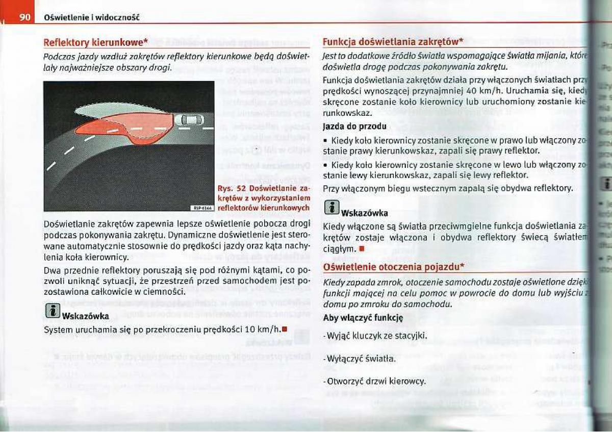 Seat Ibiza IV 4 instrukcja obslugi / page 90