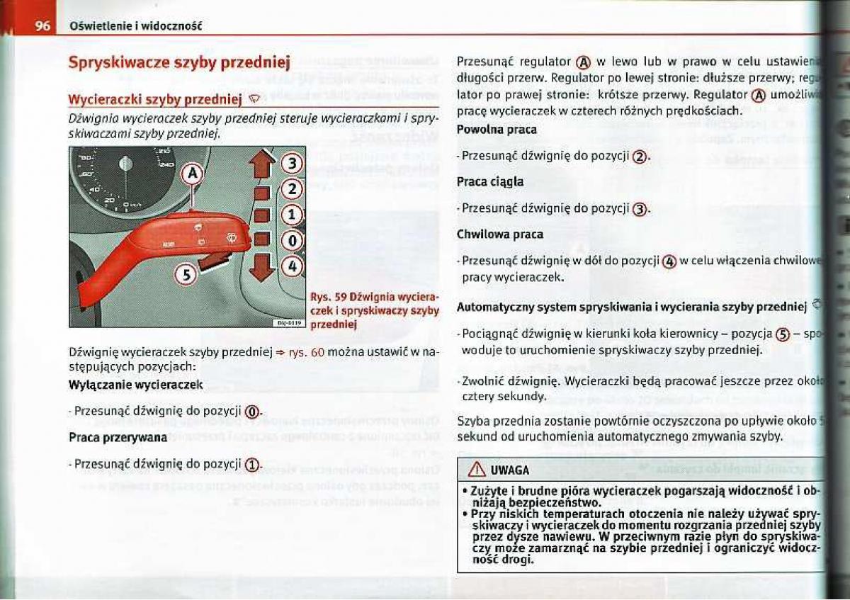 Seat Ibiza IV 4 instrukcja obslugi / page 96