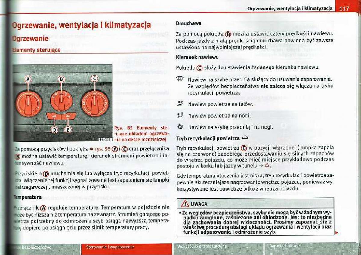 Seat Ibiza IV 4 instrukcja obslugi / page 117