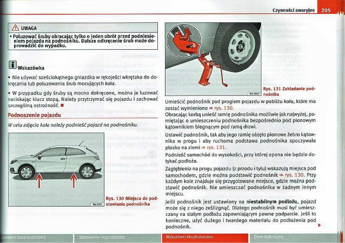 Seat Ibiza IV 4 instrukcja obslugi / page 204