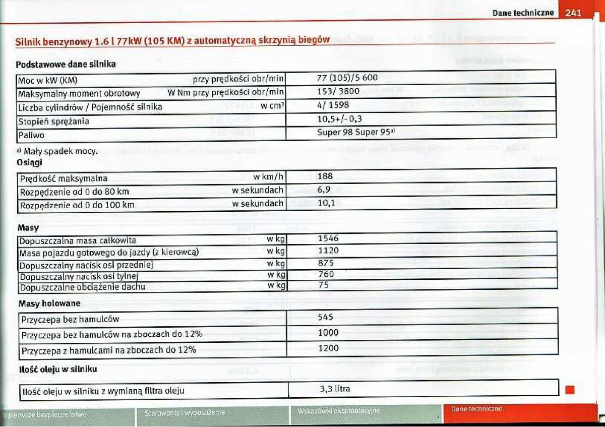 Seat Ibiza IV 4 instrukcja obslugi / page 240