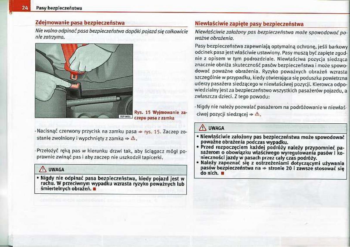 Seat Ibiza IV 4 instrukcja obslugi / page 25