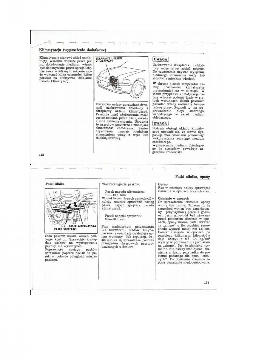 Honda Civic V 5 instrukcja obslugi / page 65