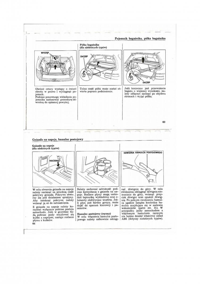 Honda Civic V 5 instrukcja obslugi / page 29