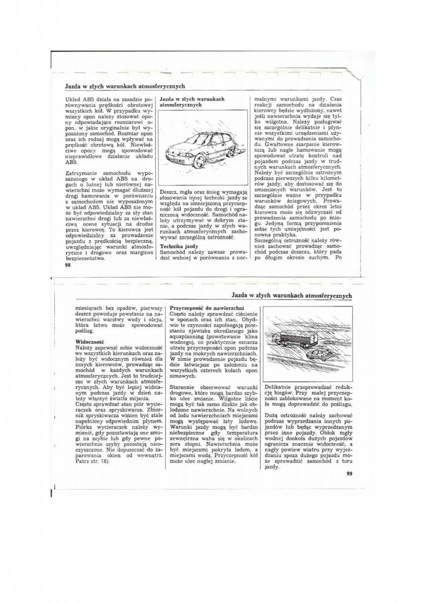 Honda Civic V 5 instrukcja obslugi / page 46