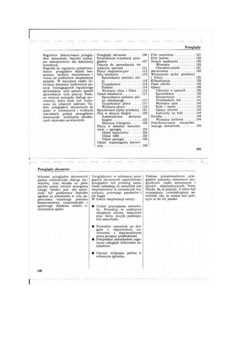 Honda Civic V 5 instrukcja obslugi / page 49