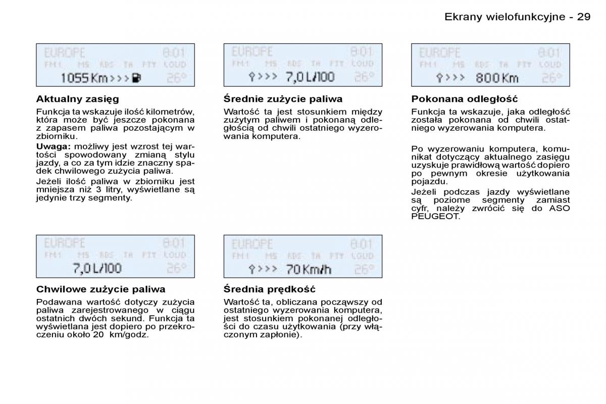 Peugeot 206 CC instrukcja obslugi / page 27