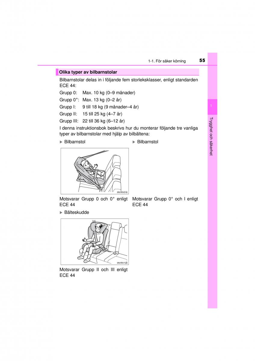 Toyota RAV4 IV 4 instruktionsbok / page 55