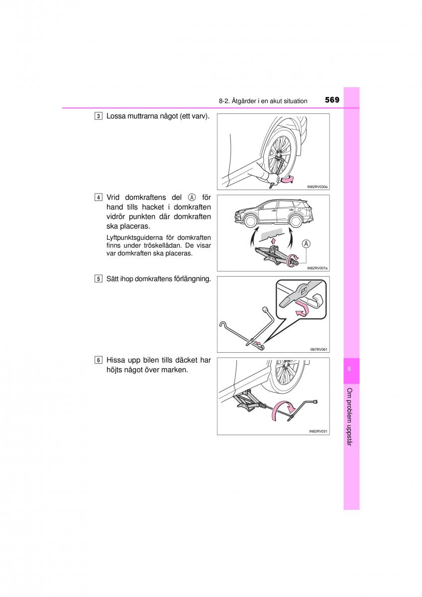 Toyota RAV4 IV 4 instruktionsbok / page 569