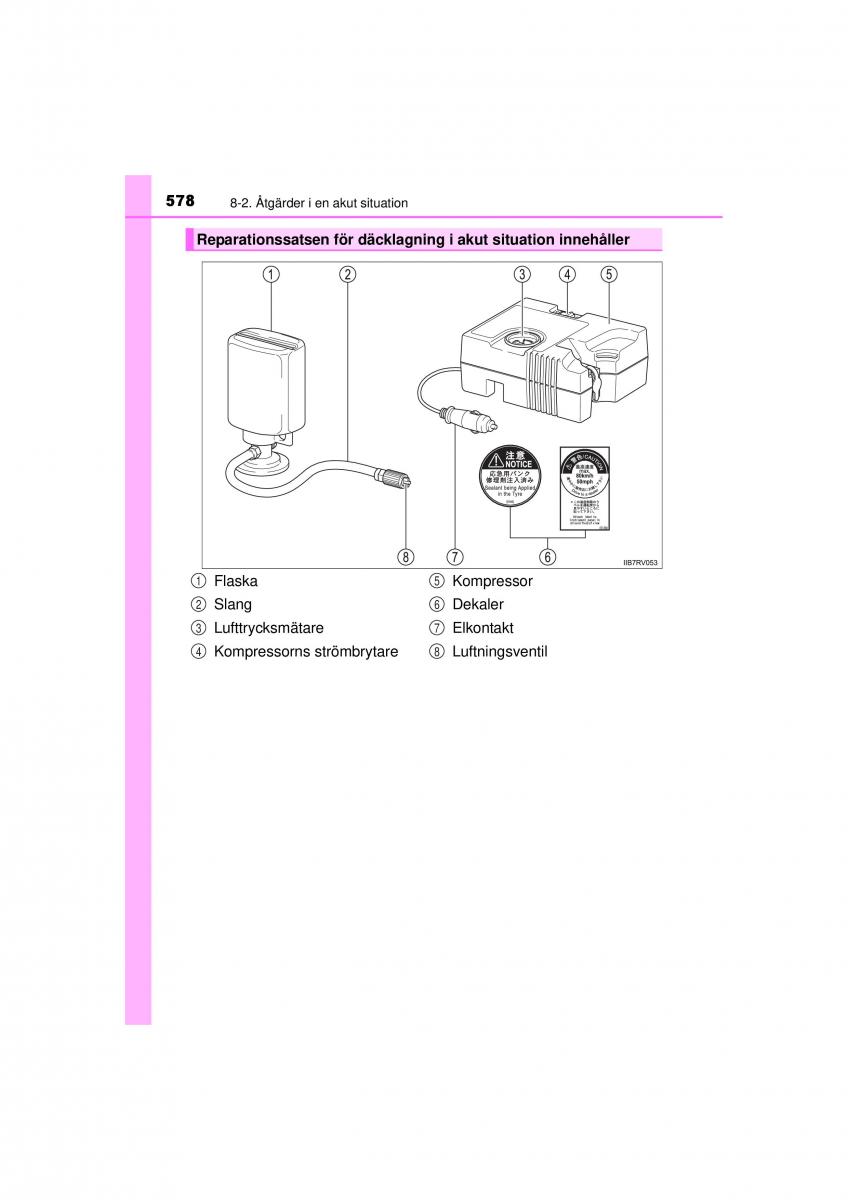 Toyota RAV4 IV 4 instruktionsbok / page 578