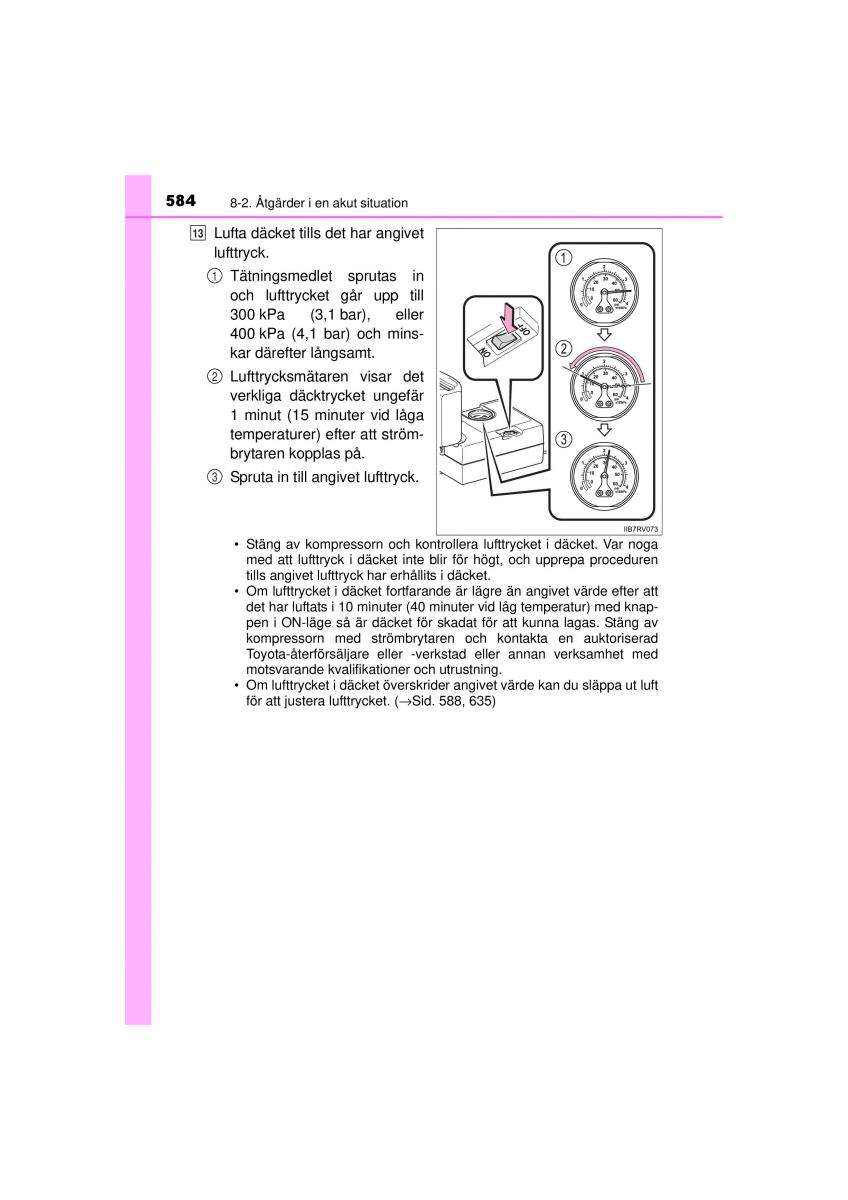 Toyota RAV4 IV 4 instruktionsbok / page 584