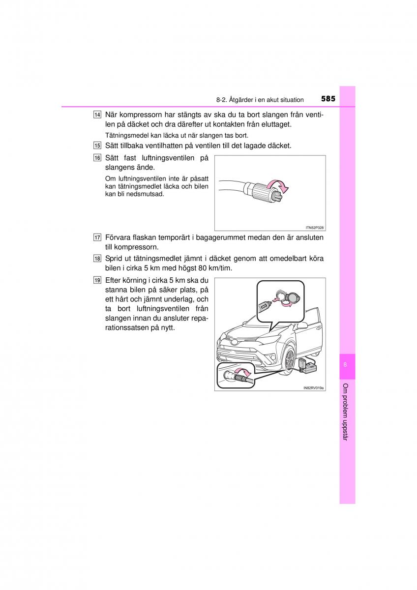 Toyota RAV4 IV 4 instruktionsbok / page 585