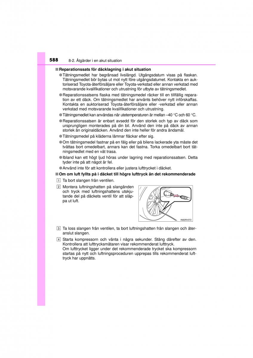 Toyota RAV4 IV 4 instruktionsbok / page 588