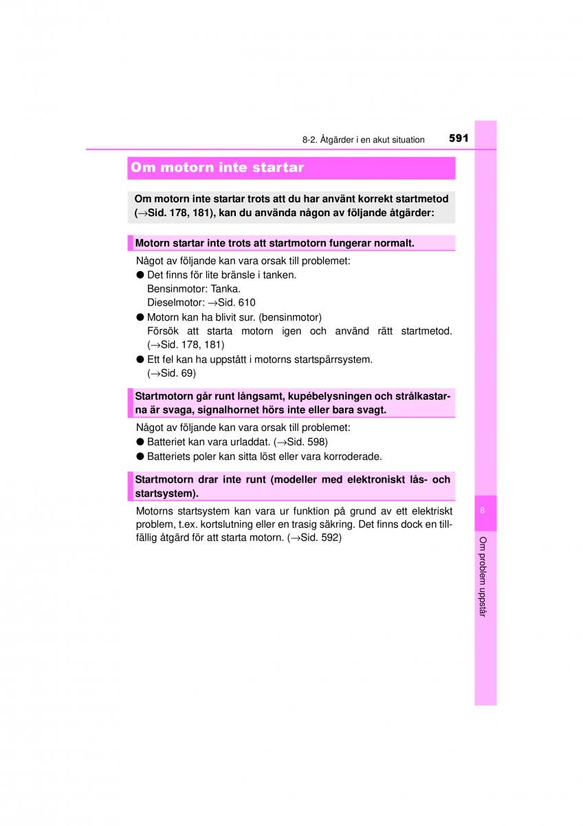 Toyota RAV4 IV 4 instruktionsbok / page 591