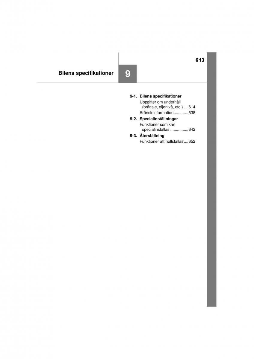 Toyota RAV4 IV 4 instruktionsbok / page 613