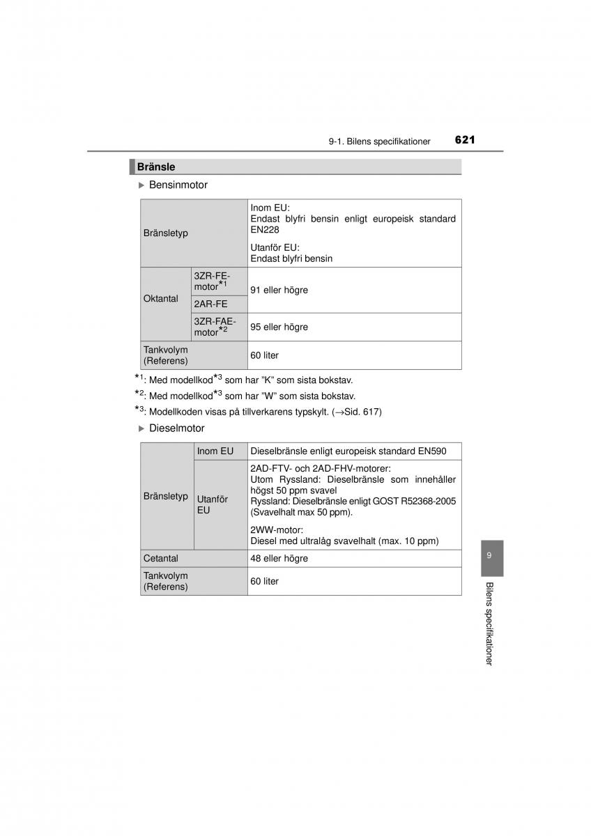 Toyota RAV4 IV 4 instruktionsbok / page 621