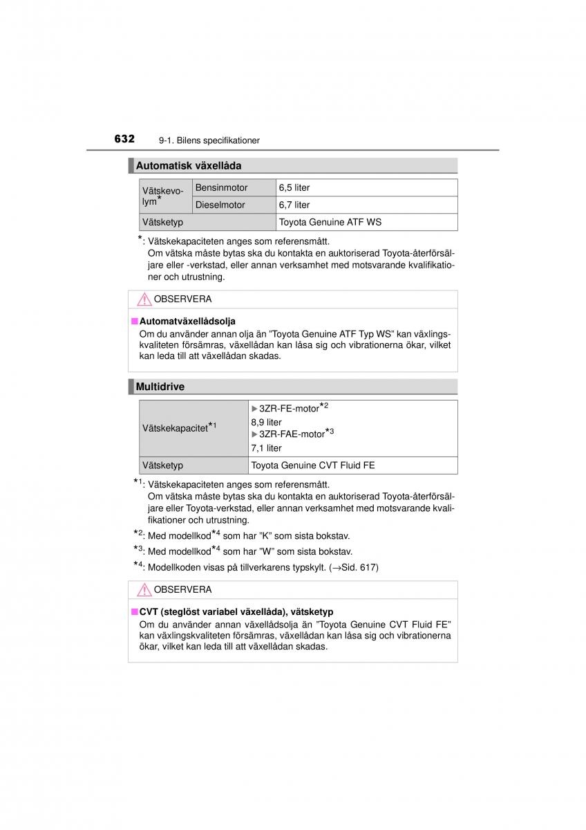 Toyota RAV4 IV 4 instruktionsbok / page 632