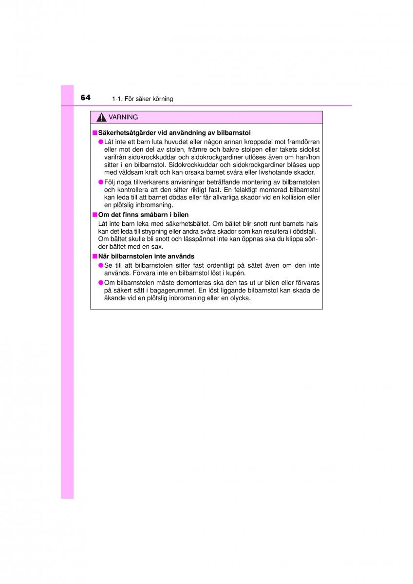 Toyota RAV4 IV 4 instruktionsbok / page 64