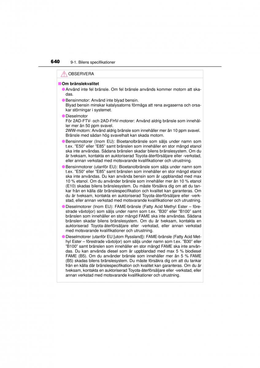 Toyota RAV4 IV 4 instruktionsbok / page 640