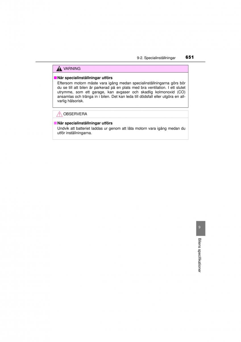 Toyota RAV4 IV 4 instruktionsbok / page 651