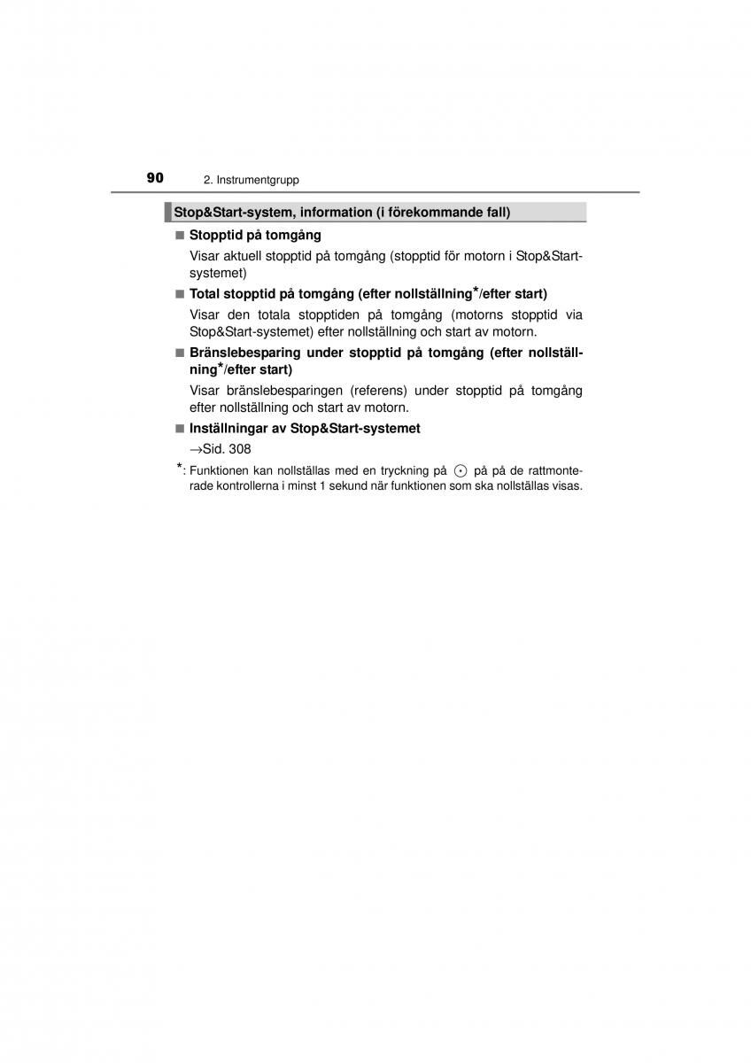 Toyota RAV4 IV 4 instruktionsbok / page 90