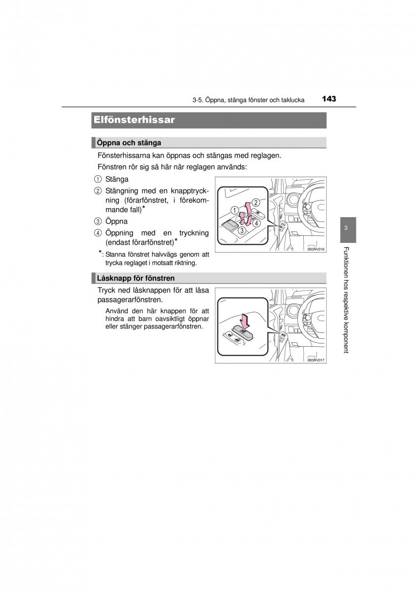 Toyota RAV4 IV 4 instruktionsbok / page 143