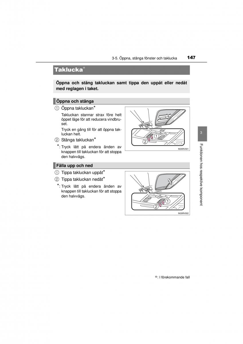 Toyota RAV4 IV 4 instruktionsbok / page 147