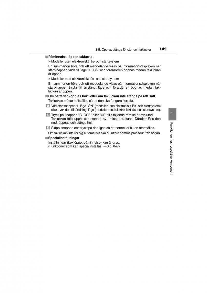 Toyota RAV4 IV 4 instruktionsbok / page 149