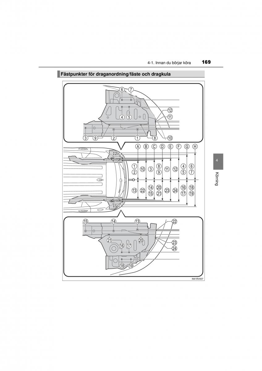 Toyota RAV4 IV 4 instruktionsbok / page 169