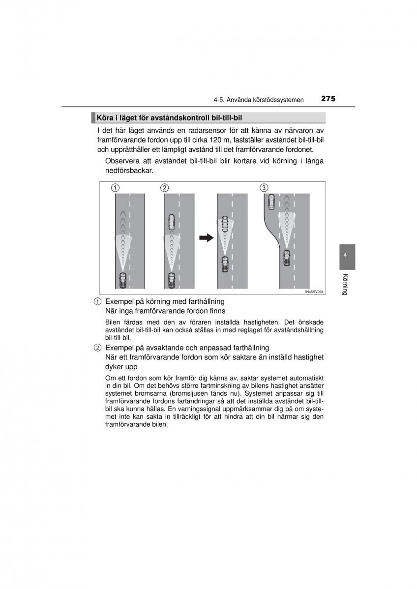 Toyota RAV4 IV 4 instruktionsbok / page 275