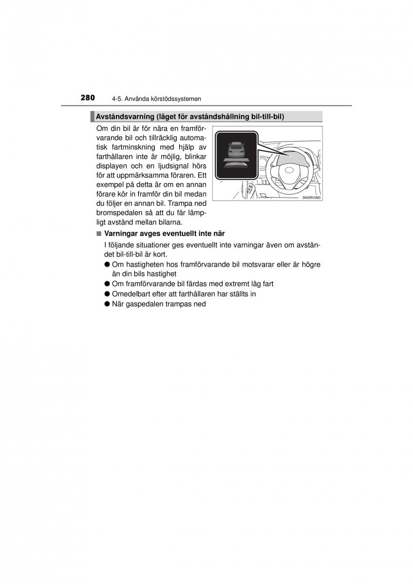 Toyota RAV4 IV 4 instruktionsbok / page 280