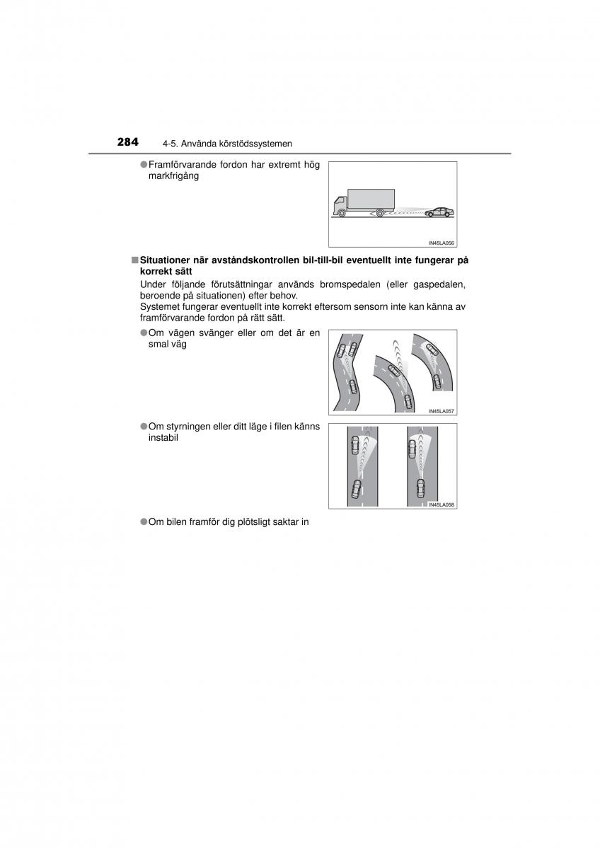 Toyota RAV4 IV 4 instruktionsbok / page 284