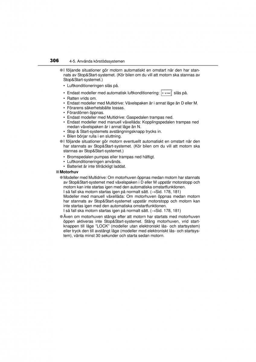 Toyota RAV4 IV 4 instruktionsbok / page 306