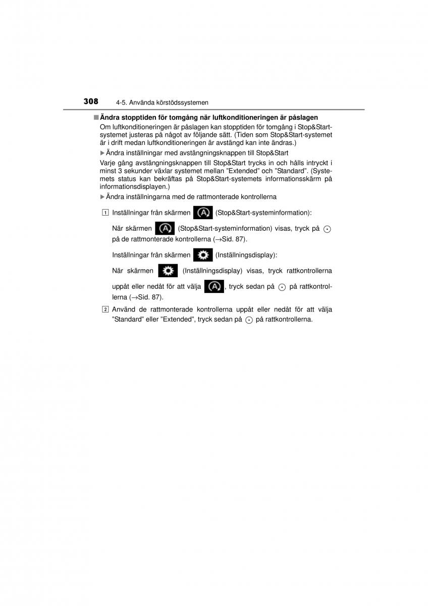 Toyota RAV4 IV 4 instruktionsbok / page 308