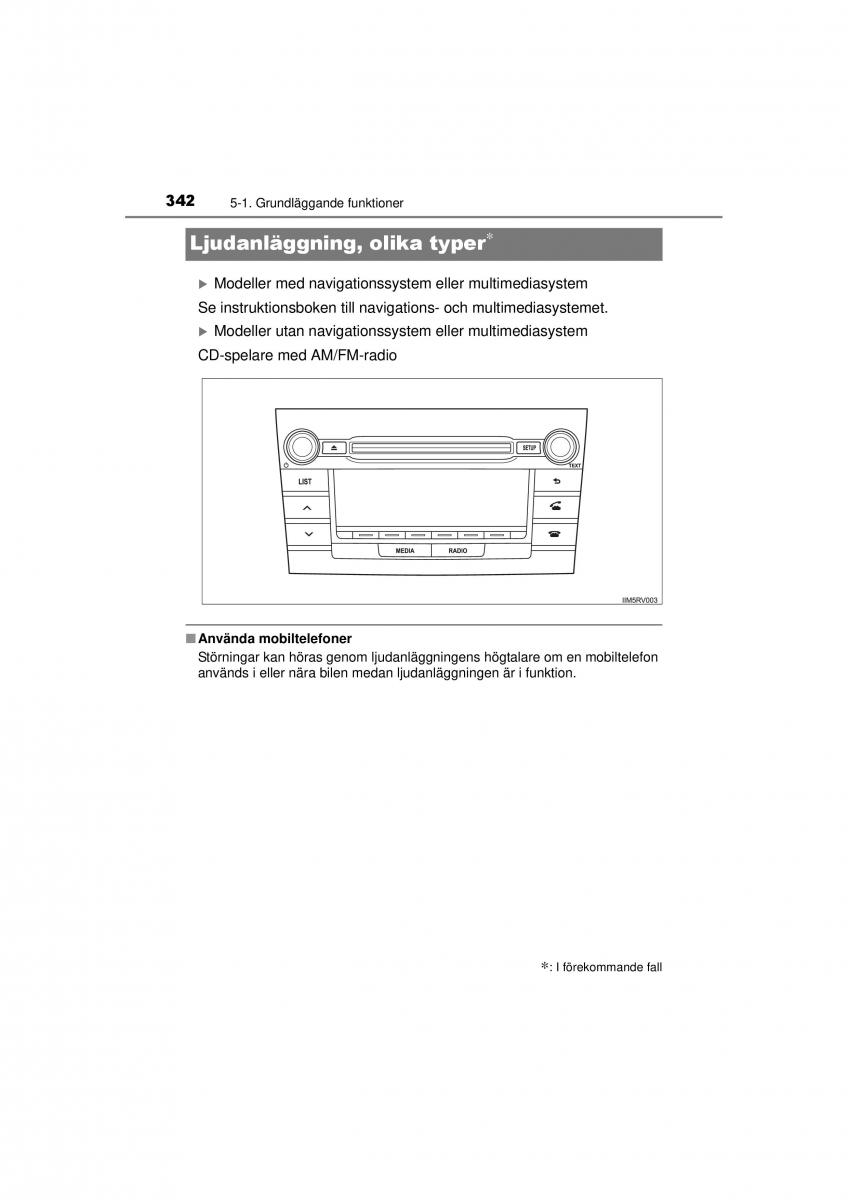 Toyota RAV4 IV 4 instruktionsbok / page 342