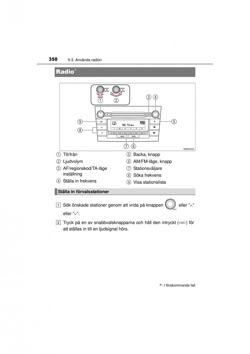 Toyota RAV4 IV 4 instruktionsbok / page 350