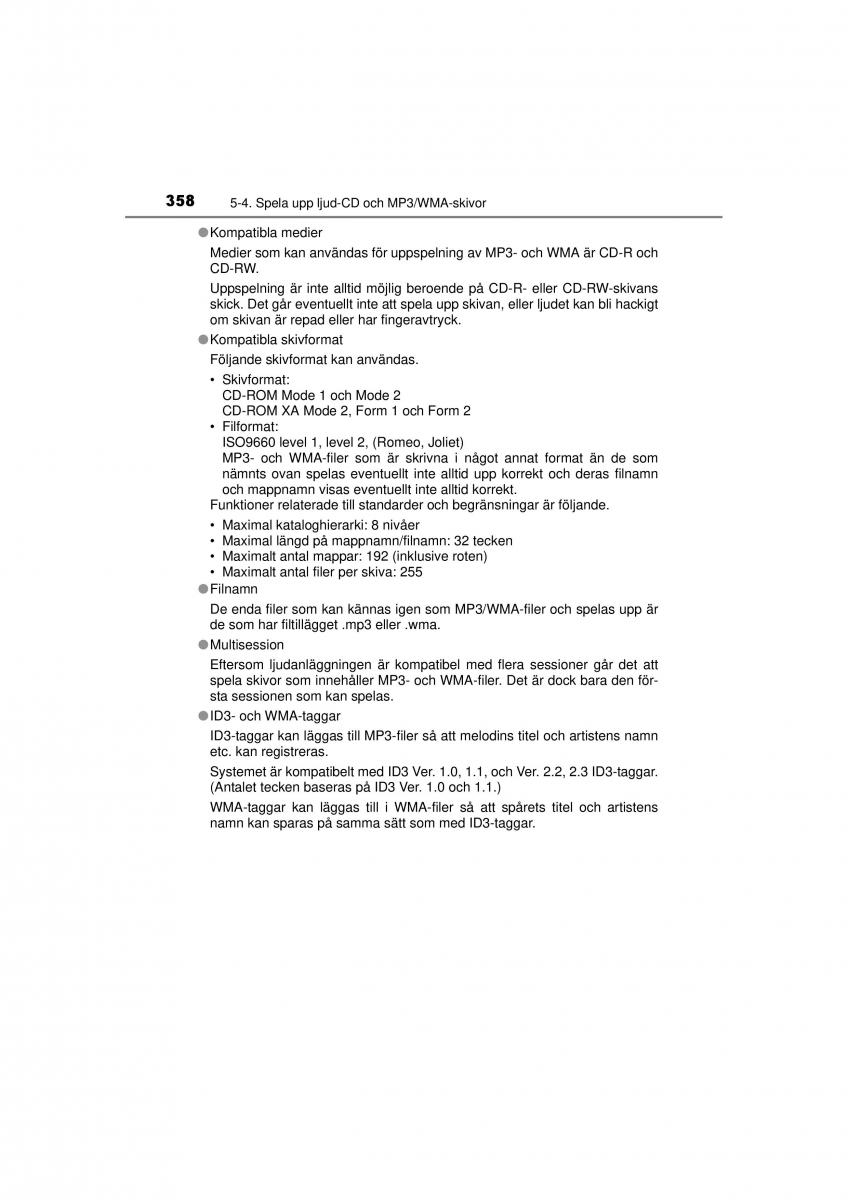 Toyota RAV4 IV 4 instruktionsbok / page 358