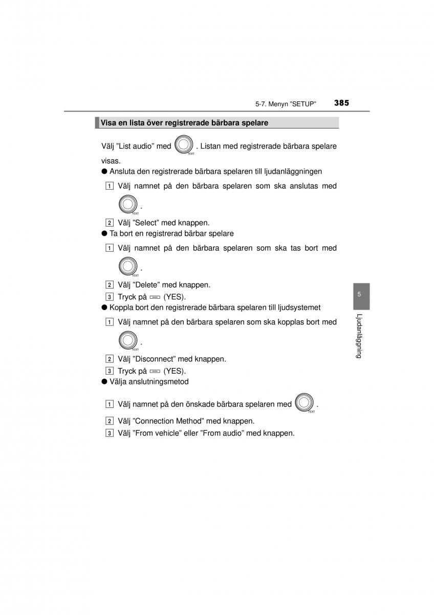 Toyota RAV4 IV 4 instruktionsbok / page 385