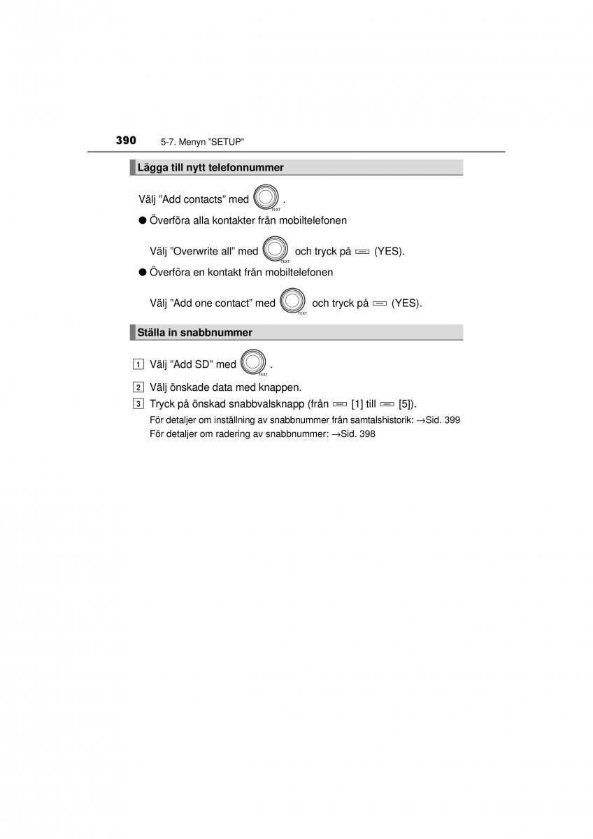 Toyota RAV4 IV 4 instruktionsbok / page 390