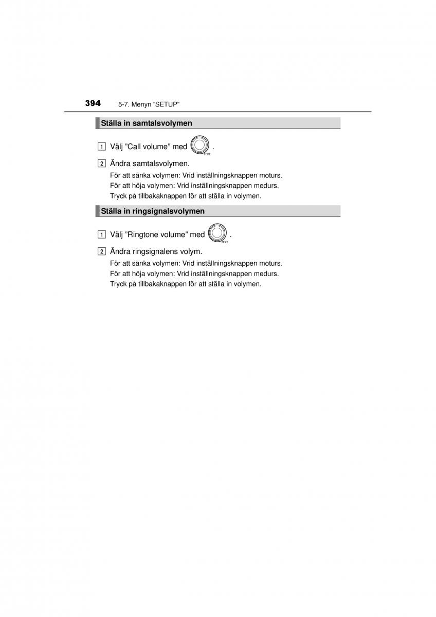 Toyota RAV4 IV 4 instruktionsbok / page 394